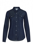 Vila - Vibista Denim Shirt-Noos - Pikkade varrukatega - M