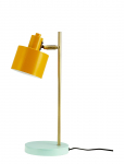 Dyberg Larsen - Ocean Bordlampe Curry/Messing/Turkis - Laualambid - H43CM