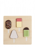 Kid's Concept - Puzzle Ice Cream Bistro - M&auml;ngutoit ja koogid - L 22X W 22X H 1.7CM