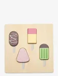 Kid's Concept - Puzzle Ice Cream Bistro - M&auml;ngutoit ja koogid - L 22X W 22X H 1.7CM