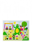 Bolibompa - Boliboma- Dragon In Playground, Puzzle - Puidust pusled - ONE SIZE