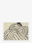 The Poster Club - The Poster Club X Sofia Lind - Waiting - Black & White - 70X100CM