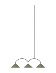 Globen Lighting - Pendant Curve 3 - Rippvalgustid - 30X95CM