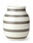 K&auml;hler - Omaggio Vase H20 Cm Varm Gr&aring; - Big Vases - H20CM