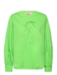 MOS MOSH - Yen Tie Blouse - Pikkade varrukatega - XS