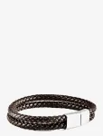 Edd. - Leather Bracelet Double Rope - K&auml;ev&otilde;rud - 5 cm