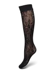 Swedish Stockings - Rosa Lace Knee-Highs - P&otilde;lvikud - ONE SIZE
