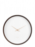 KARLSSON - Wall Clock Ancho Dark Wood Medium - Seinakellad - &Oslash;33X8CM