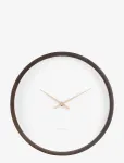 KARLSSON - Wall Clock Ancho Dark Wood Medium - Seinakellad - &Oslash;33X8CM