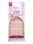 Depend Cosmetic - P&G French Look Rosa Medium Sq - Fake Nails - ONE SIZE