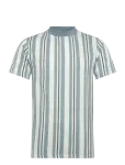 Lindbergh - Towel Striped O-Neck Tee S/S - L&uuml;hikeste varrukatega - L