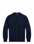 Polo Ralph Lauren - Slim Fit Washable Wool V-Neck Cardigan - Kardiganid - XXL