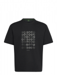 BOSS - Tee Print Striped C - L&uuml;hikeste varrukatega - S