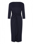 Lauren Ralph Lauren - Twist-Front Stretch Jersey Midi Dress - P&otilde;lveni ja midi - 34