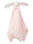 Teddykompaniet - Diinglisar, Blankie, Rabbit, Muslin, Baby Pink - Kaisutekid - 40X40CM