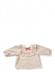 Elodie Details - Longsleeved Baby Bib - Candy Stripes - Pikkade varrukatega pudip&otilde;lled - ONE SIZE