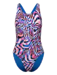 Speedo - Fl Printed Powerback - Spordi ujumistrikood - 30