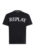 Replay - T-Shirt Regular Replay Basics - L&uuml;hikeste varrukatega - M