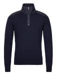 Belstaff - Kilmington Quarter Zip Jumper Lichen - Poolpika lukuga džemprid - XXL