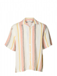 Selected - Slhrelaxkylian Mix Ss Shirt Resort - L&uuml;hikeste varrukatega s&auml;rgid - M