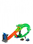 Hot Wheels - Monster Trucks Sharks Vs. Dinos Dragon Destruction Playset & 2 Toy Trucks - V&otilde;idus&otilde;idurajad - ONE SIZE