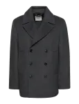 Calvin Klein - Ls Dbl Face Concrete Peacoat - Villased mantlid - XL