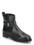 Tommy Hilfiger - Th Buckle Riding Leather Bootie - Kontsaga poolsaapad - 37