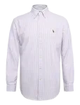 Polo Ralph Lauren - Custom Fit Striped Oxford Shirt - Vabaaja s&auml;rgid - S
