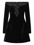 Bardot - Luvia Velour Hourglass Dress - L&uuml;hikesed kleidid - 38
