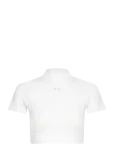 Under Armour - Heatgear Crop Mock Ss - Spordi l&uuml;hikeste varrukatega l&uuml;hikesed topid - S