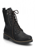 Rieker - Rieker Ladies Mid Height Boots Y9151-00 Black - Madala kontsaga poolsaapad - 42