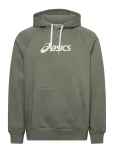 Asics - Asics Logo Fleece Pullover Hoodie - Spordi kapuutsiga pusad - M