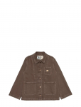 Nudie Jeans - Ada Workwear Jacket Espresso Brown - L&uuml;hikesed teksap&uuml;ksid - S