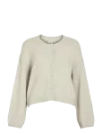 Vila - Vifoli O-Neck L/S Button Knit Cardigan - Kardiganid - XL