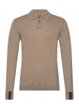 Mos Mosh Gallery - Mmgadam Soft Ls Polo Knit - Pikkade varrukatega kootud polos&auml;rgid - L