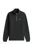 Tommy Jeans - Tjm Reg Badge Qz Ext - Poolpika lukuga džemprid - XXL