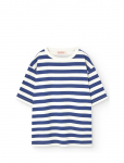 THE ANIMALS OBSERVATORY - Stripes Navy Collie T-Shirt - L&uuml;hikeste varrukatega - 14 Y