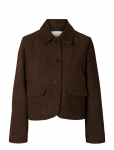 Selected - Slwkaya Suede Jacket Noos - Nahk - 42