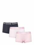Bj&ouml;rn Borg - Cotton Stretch Boxer Shorts 3P - Alusp&uuml;ksid - 134-140
