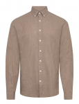 Lindbergh - Linen/Cotton Shirt L/S - Linased s&auml;rgid - M