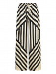 Filippa K - Eve Relaxed Print Trousers - Lai jalg - M/LONG