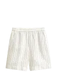 Gant - Striped Linen Blend Pull On Shorts - Vabaaja l&uuml;hikesed p&uuml;ksid - 36