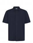 Knowledge Cotton Apparel - Relaxed Seersucker Short Sleeve Shi - L&uuml;hikeste varrukatega s&auml;rgid - XL