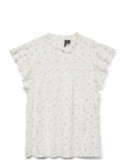 Vero Moda - Vmtrine Sl Lace Top Wvn Noos - Varrukateta - L