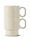 Sagaform - Coffee & More Coffee Mug, 2-Pcs - Kohvitassid - ONE SIZE
