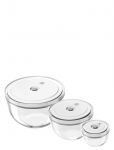 Zwilling - Fresh & Save Vakuumsk&aring;lset Glas 6 Delar. - Kastid ja konteinerid - ONE SIZE