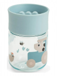 Done By Deer - Learning Cup 360&deg; Tiny Farm Blue - Tassid ja kruusid - &Oslash; 7.5X H 11CM