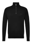 Tommy Hilfiger - Pima Ctn Cash Structure Zip Mock - Poolpika lukuga džemprid - XXL