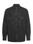 WOOD WOOD - Wwnico Pleated Shirt - Vabaaja s&auml;rgid - XL