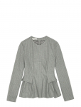 REMAIN Birger Christensen - Long Sleeve Peplum Top - Pikkade varrukatega - 34
